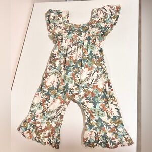 Kate Quinn, The Woods, Ruffle Romper Jumpsuit, 6-12 months, NWOT